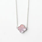 The Vega Rose Clover Necklace