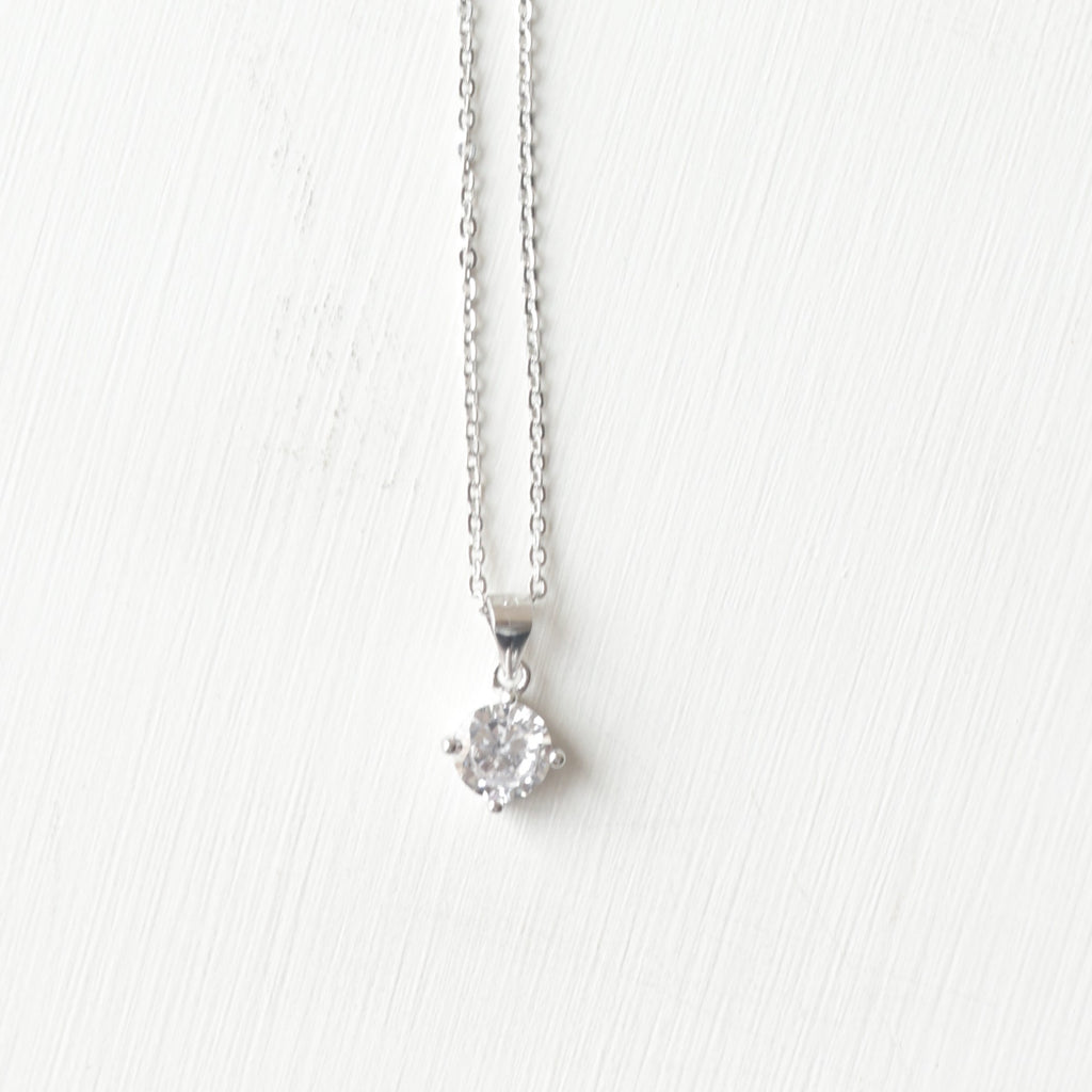 The Minimalist Crystal Drop Pendant