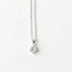 The Minimalist Crystal Drop Pendant