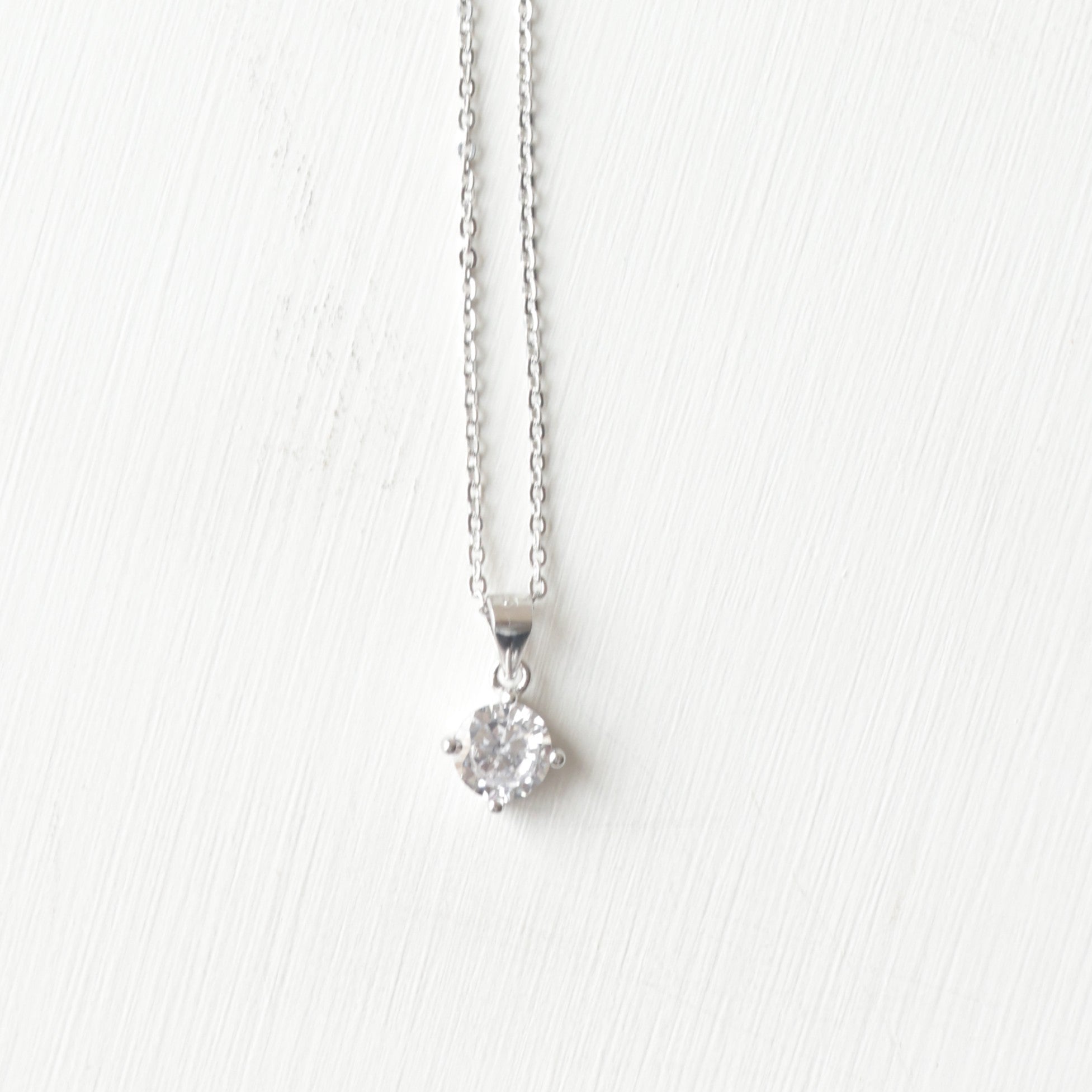 The Minimalist Crystal Drop Pendant