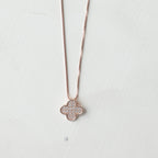 The Sparkling Petal Rose Gold Chain