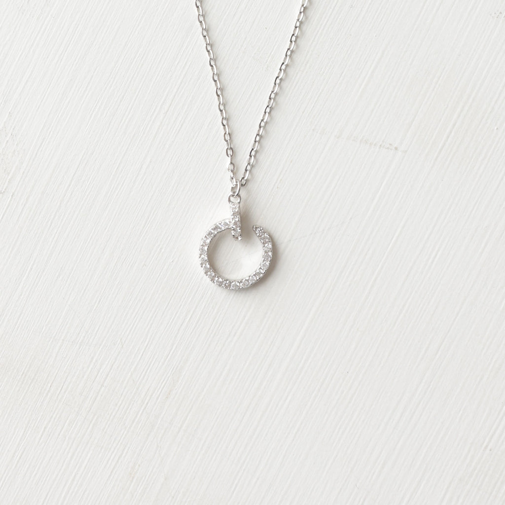 The Crystal Encrusted Nail Motif Chain