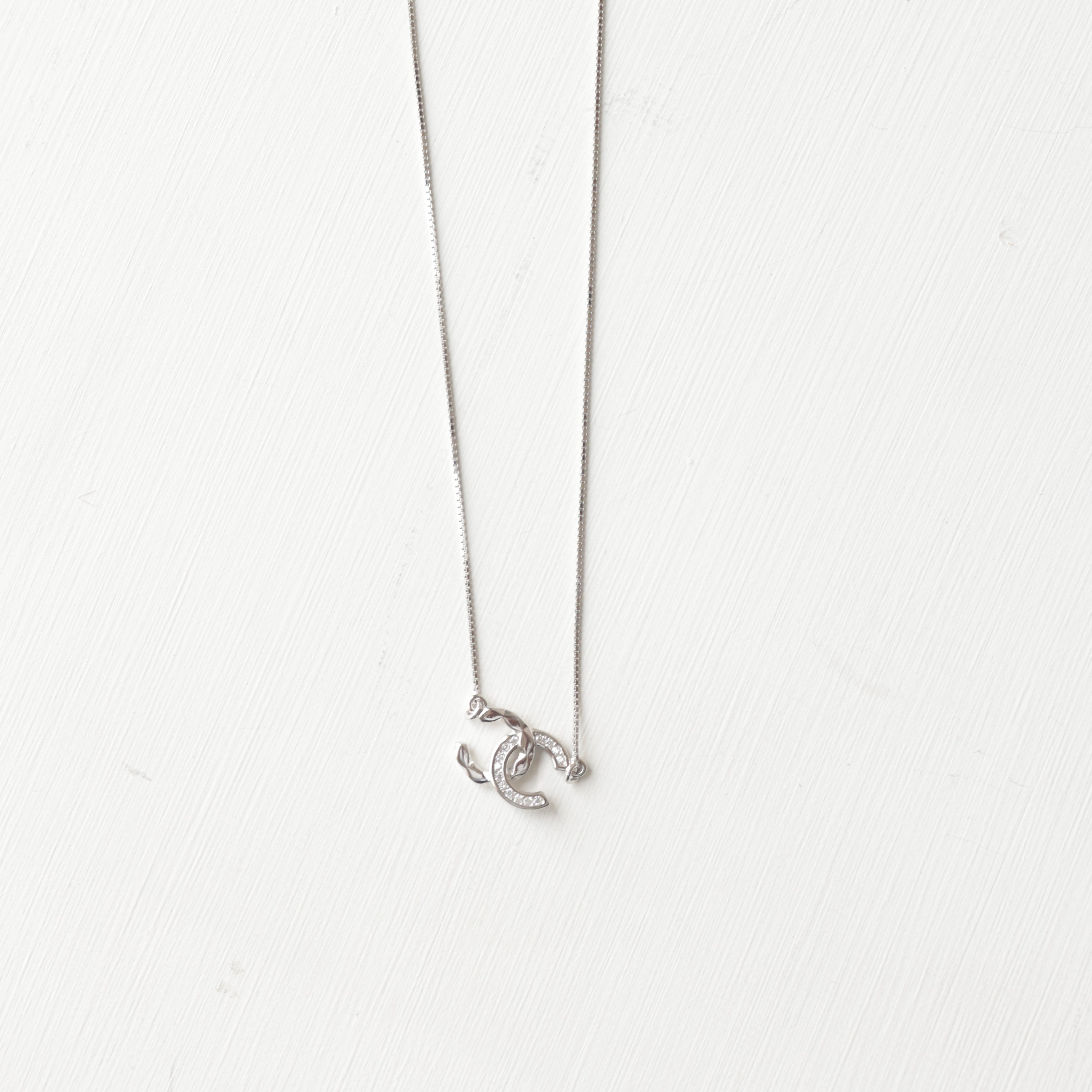 The Chic Double-C Motif Pendant