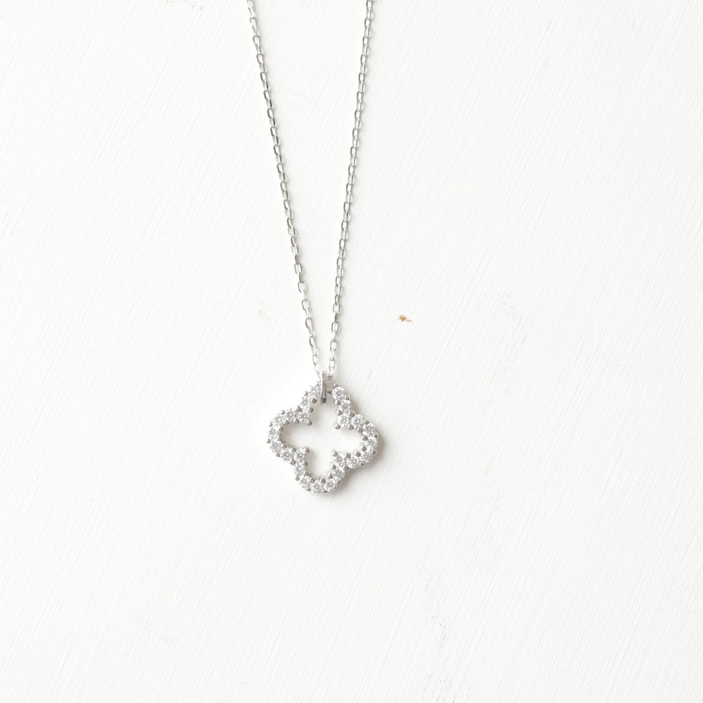 the Hollow Clover Necklace