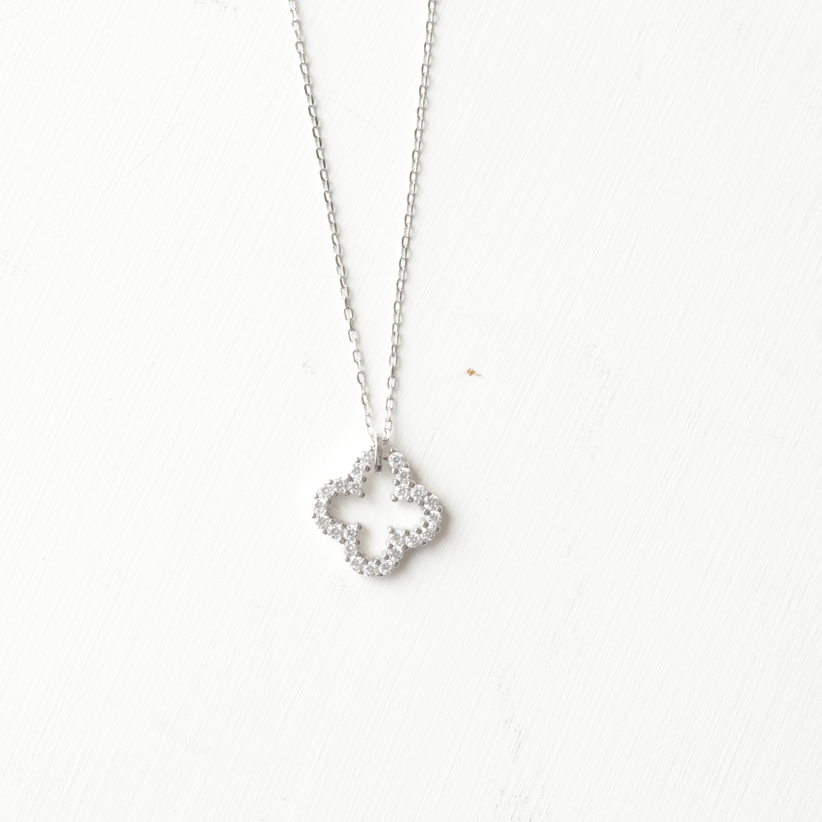 the Hollow Clover Necklace