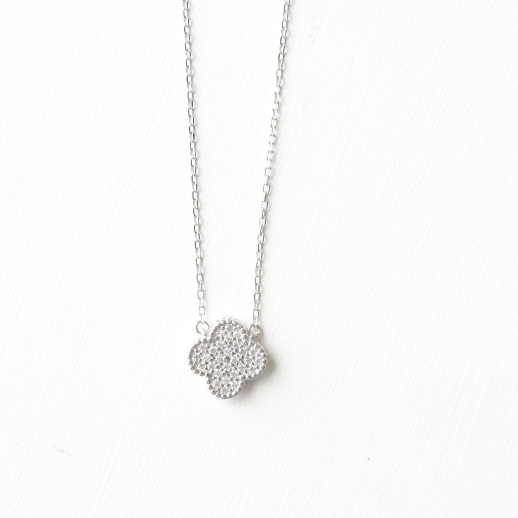 The Brilliant Clover Charm Pendant