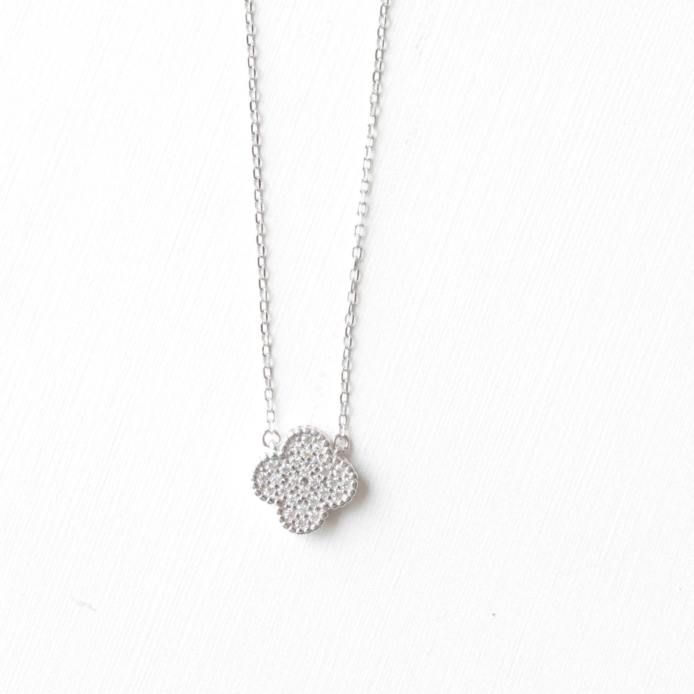 The Brilliant Clover Charm Pendant