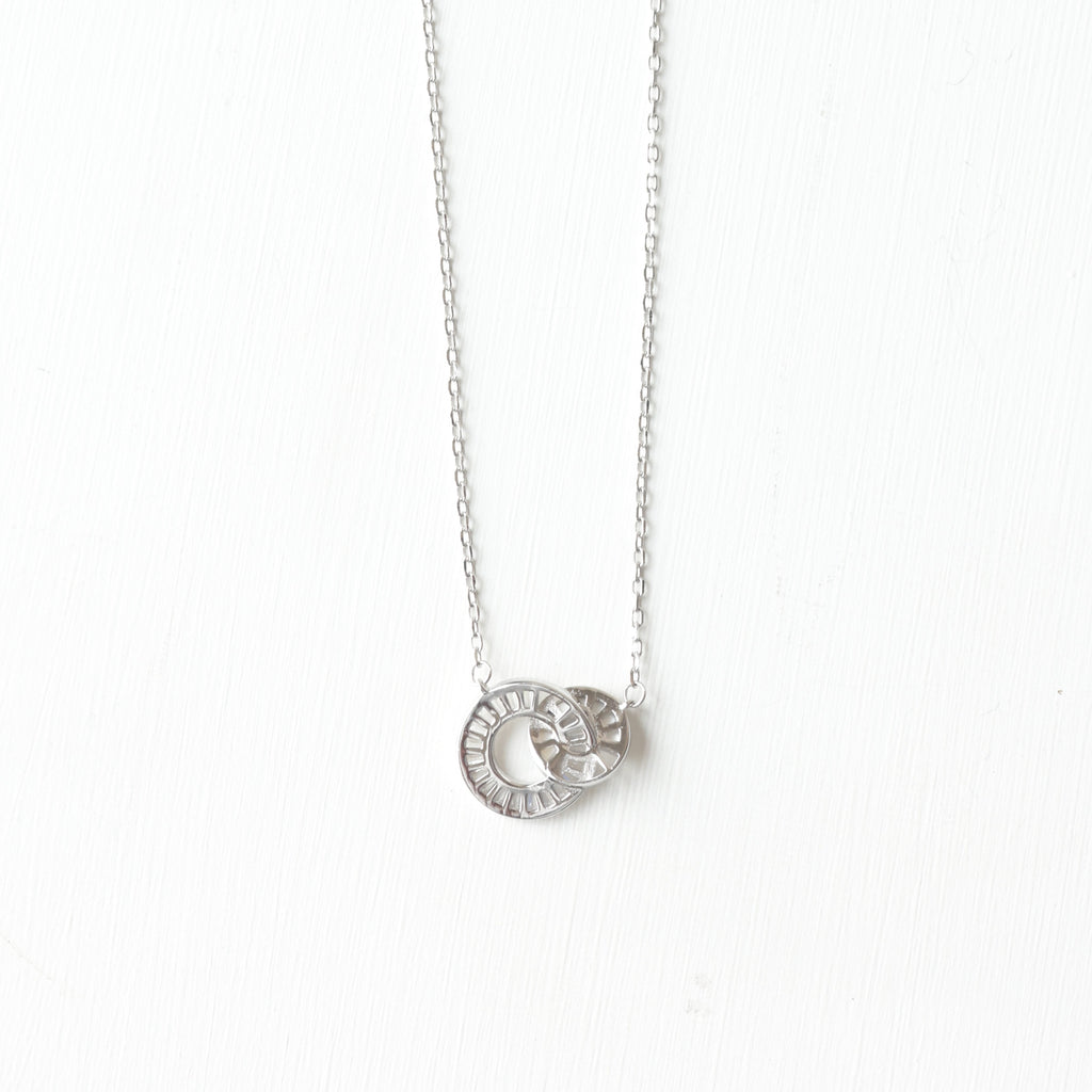 The Radiant Dual Circle Pendant