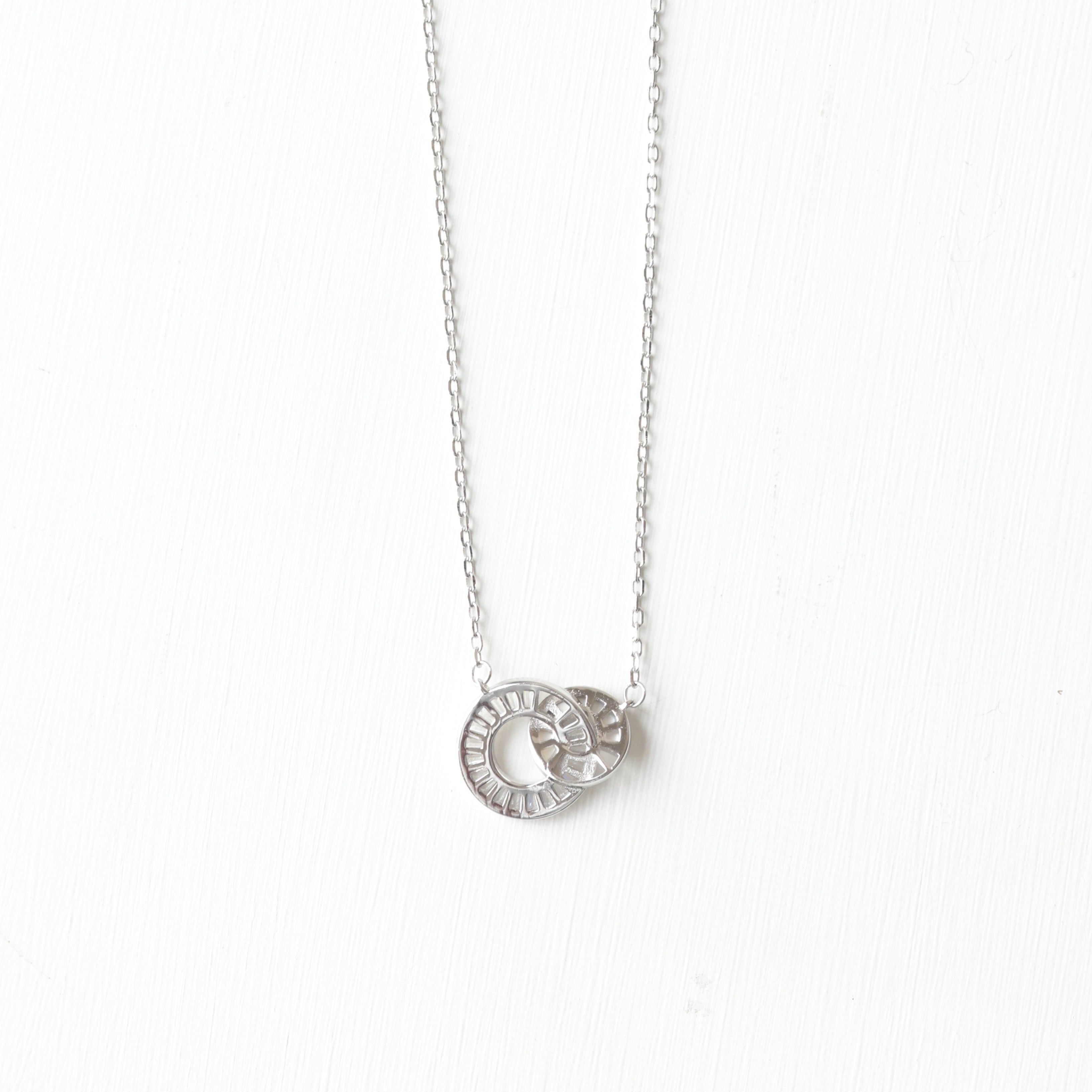 The Radiant Dual Circle Pendant