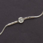 The Vega Silver North Star Compass Bracelet