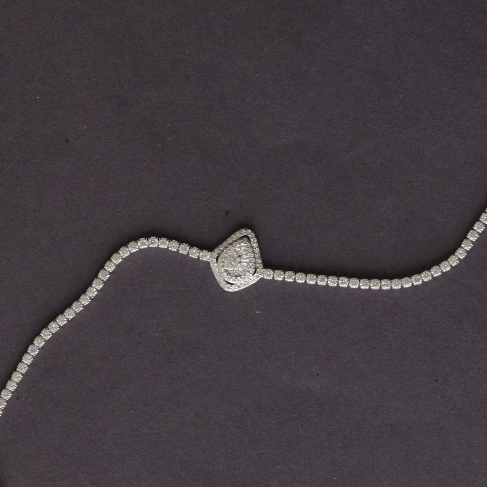 The Crystal Mosaic Tennis Chain