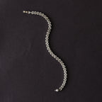 The Vega Silver Marquise & Baguette Tennis Bracelet