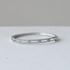 Pavé Quatrefoil 92.5 Silver Statement Kada