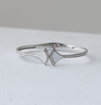 The Mother of Pearl Fan Bypass 92.5 Silver Kada