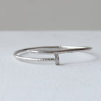 The Iconic Wrap Nail 92.5 Silver Kada