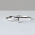 The Solid Wrap Nail 92.5 Silver Kada