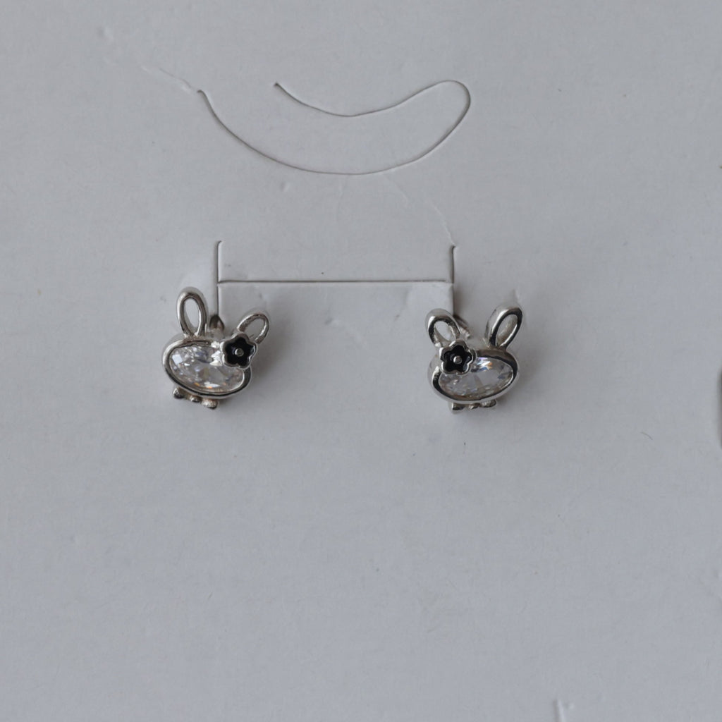 The Sparkling Bunny 92.5 Silver Studs
