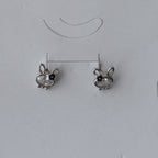 The Sparkling Bunny 92.5 Silver Studs