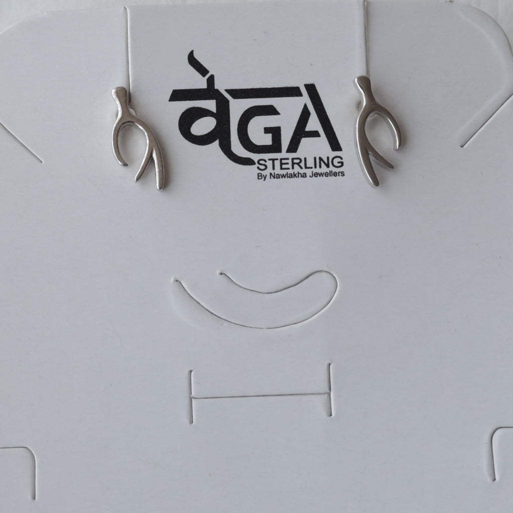 The Modern Antler 92.5 Silver Studs