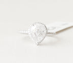 The Radiant Teardrop Signature Ring