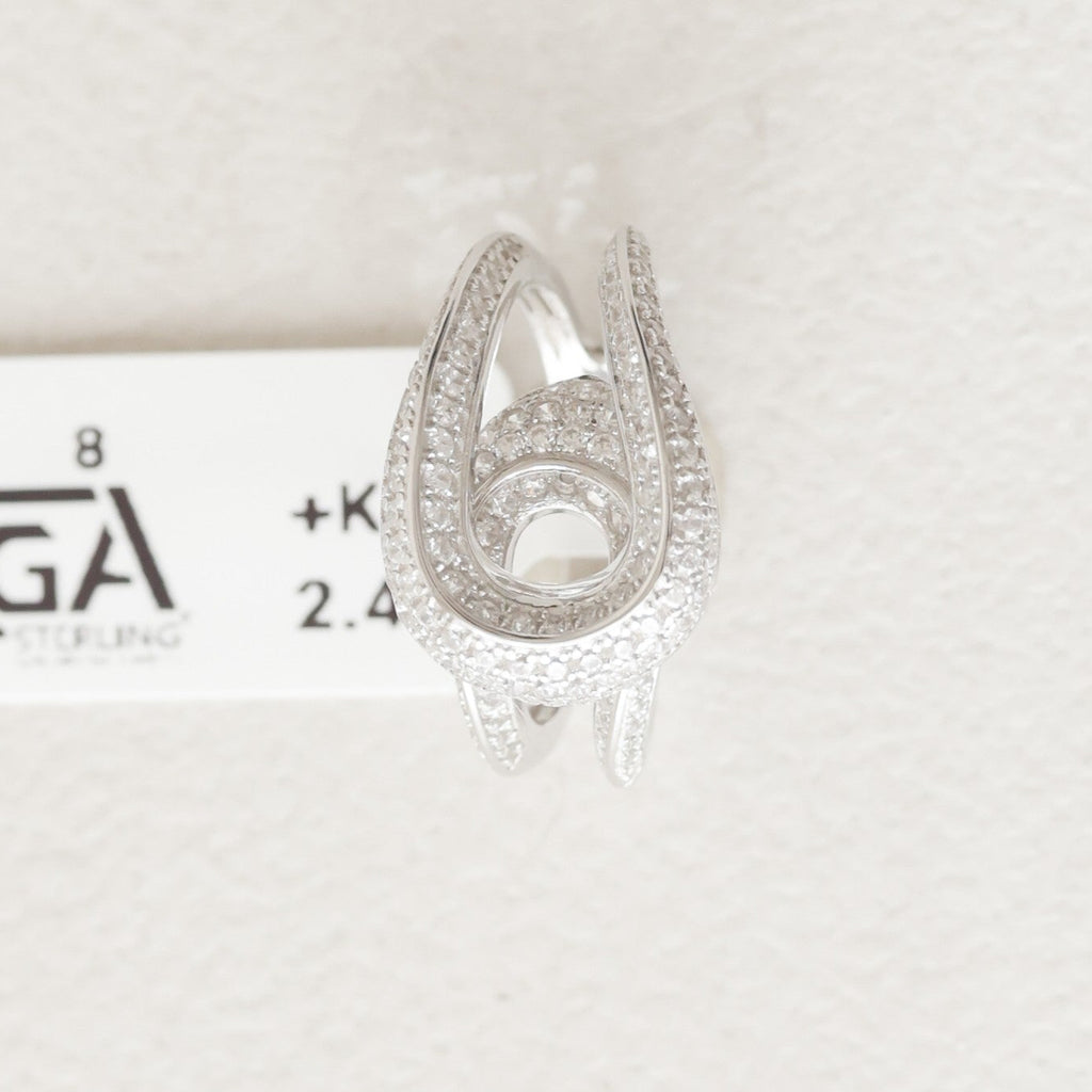 The Vega Infinity Swirl Statement Ring