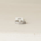 The Vega Sculptural Wave Bypass Ring