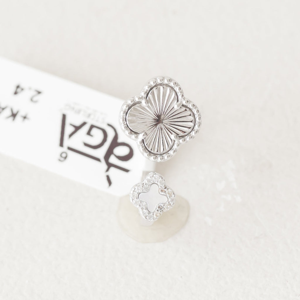 The Vega Lucky Clover Open Ring
