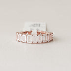 The Vega Dual-Cut Eternity Band