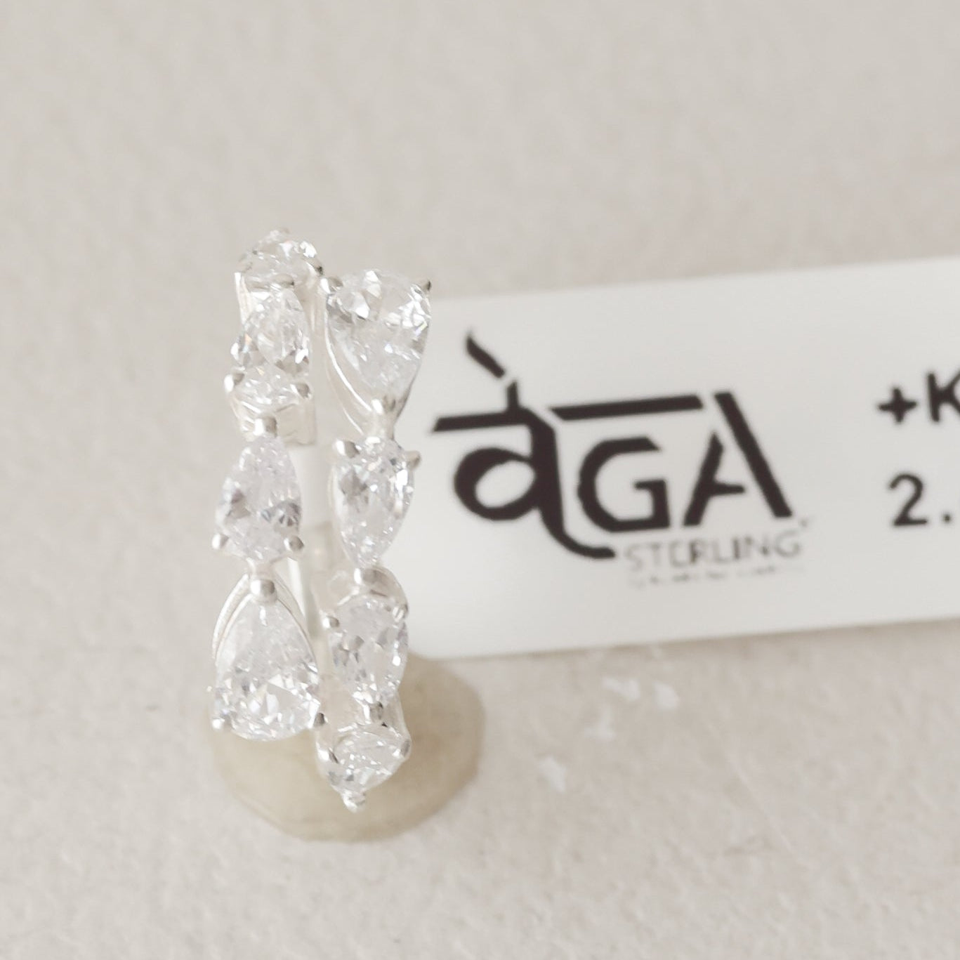 The Vega Marquise Crown Ring