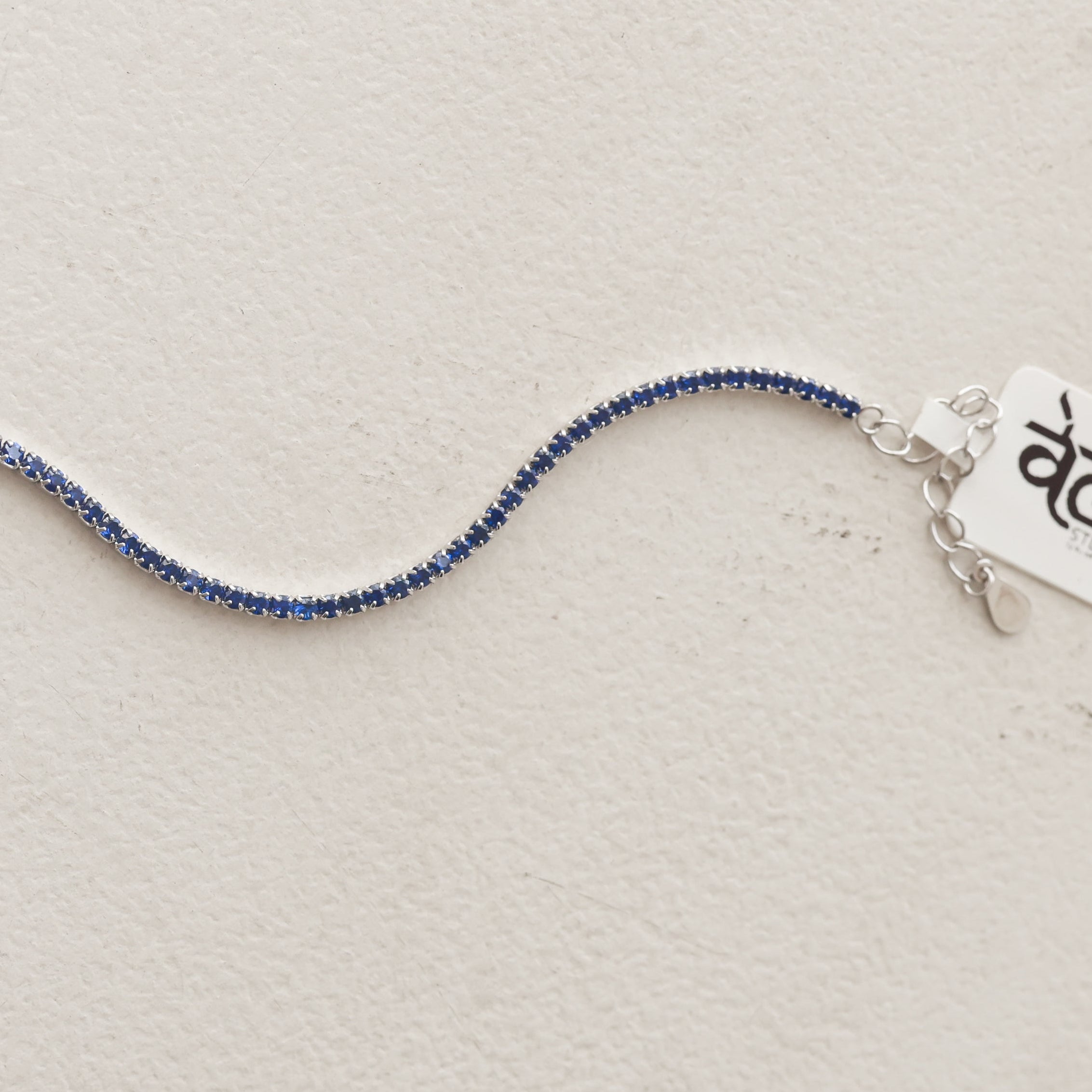 The Azure Sparkle Tennis Bracelet