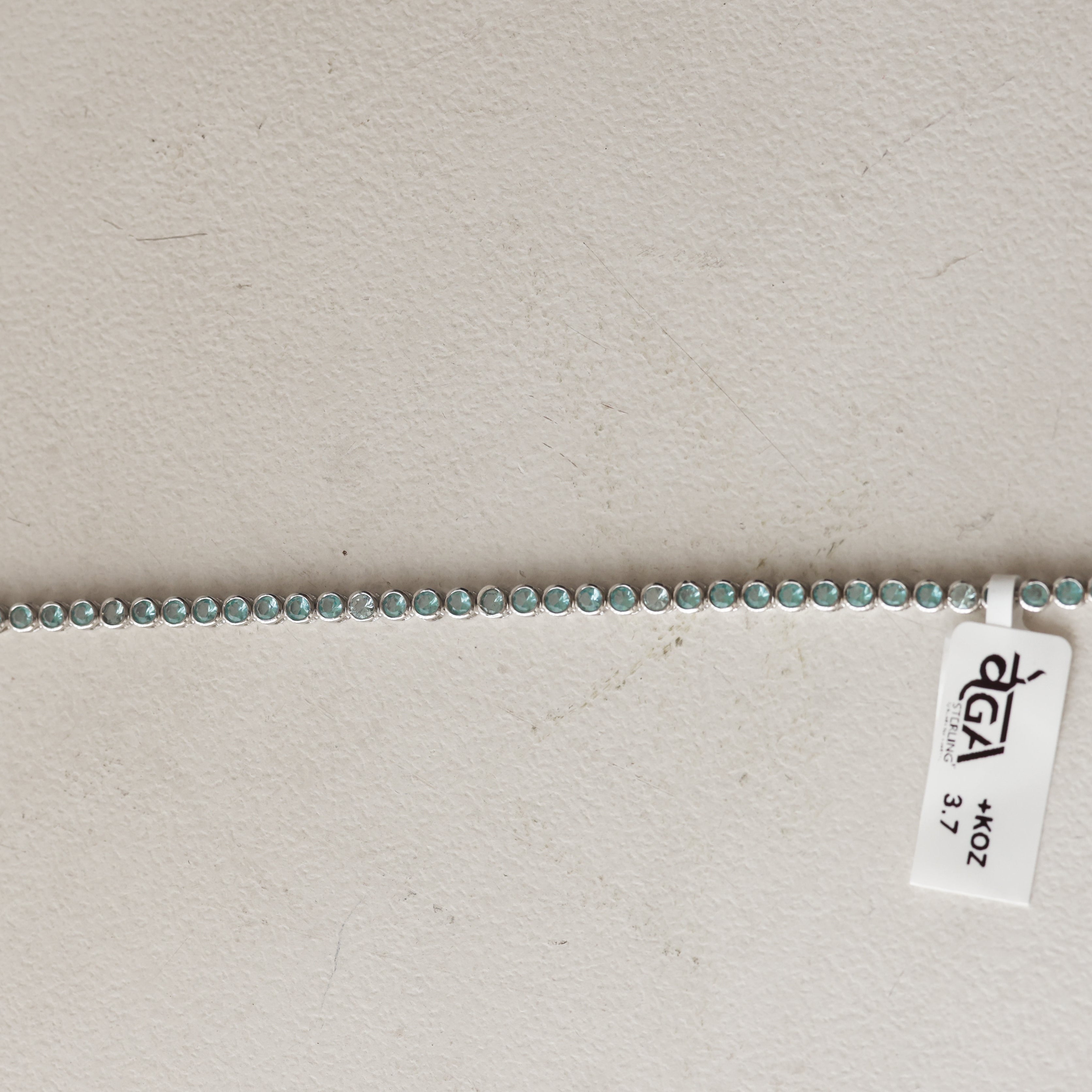 The Serene Azure Bezel Bracelet