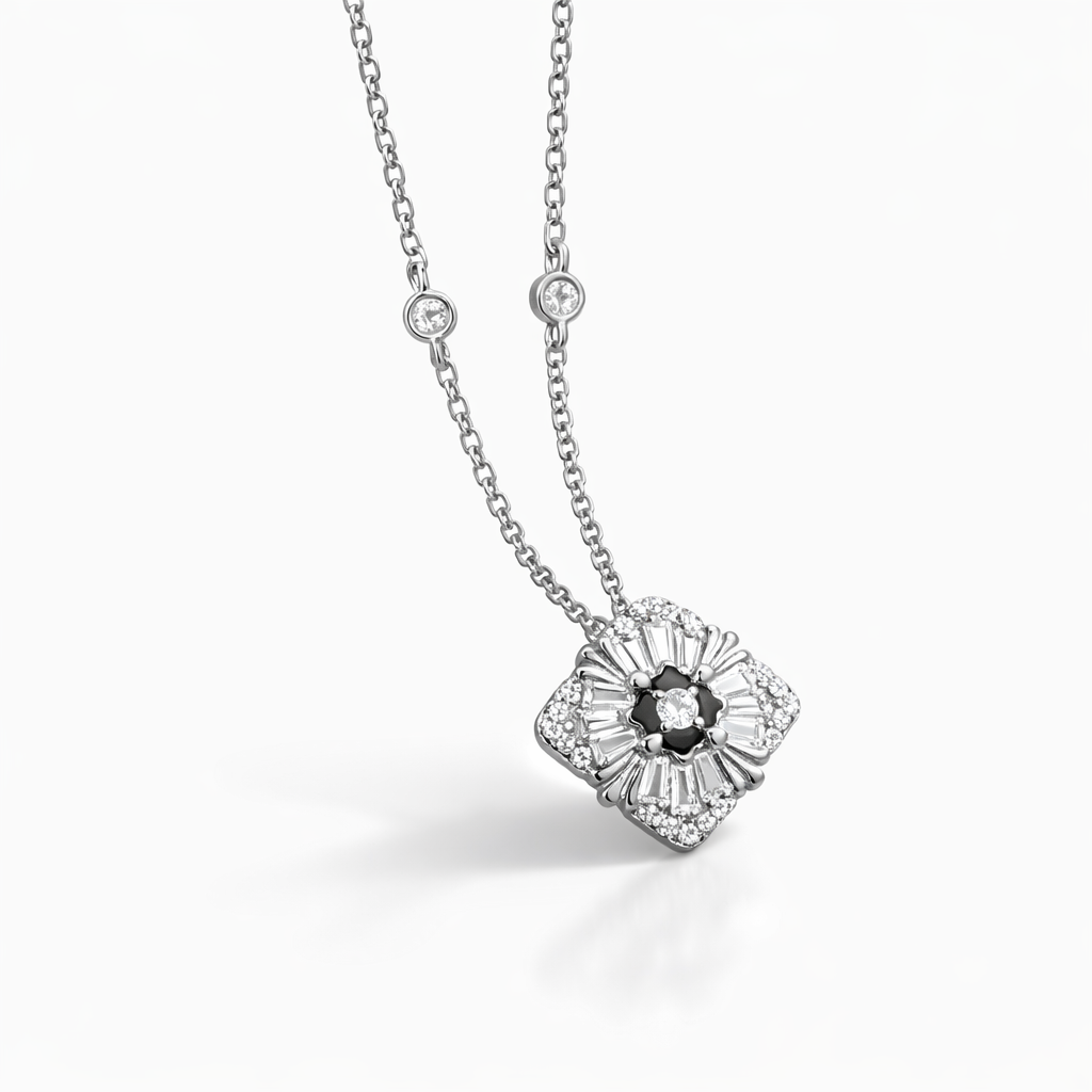 The Vintage Diamond-Shape Station Chain