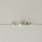 The Vega Silver Pearl & Link Bracelet