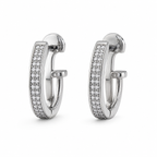 Intertwined Sparkle & Shine 92.5 Silver Studs