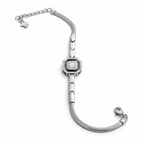 The Modern Vintage Crystal Snake Chain Bracelet