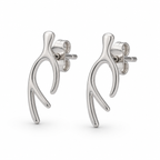 The Modern Antler 92.5 Silver Studs