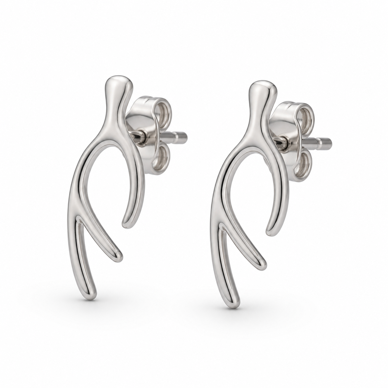 The Modern Antler 92.5 Silver Studs