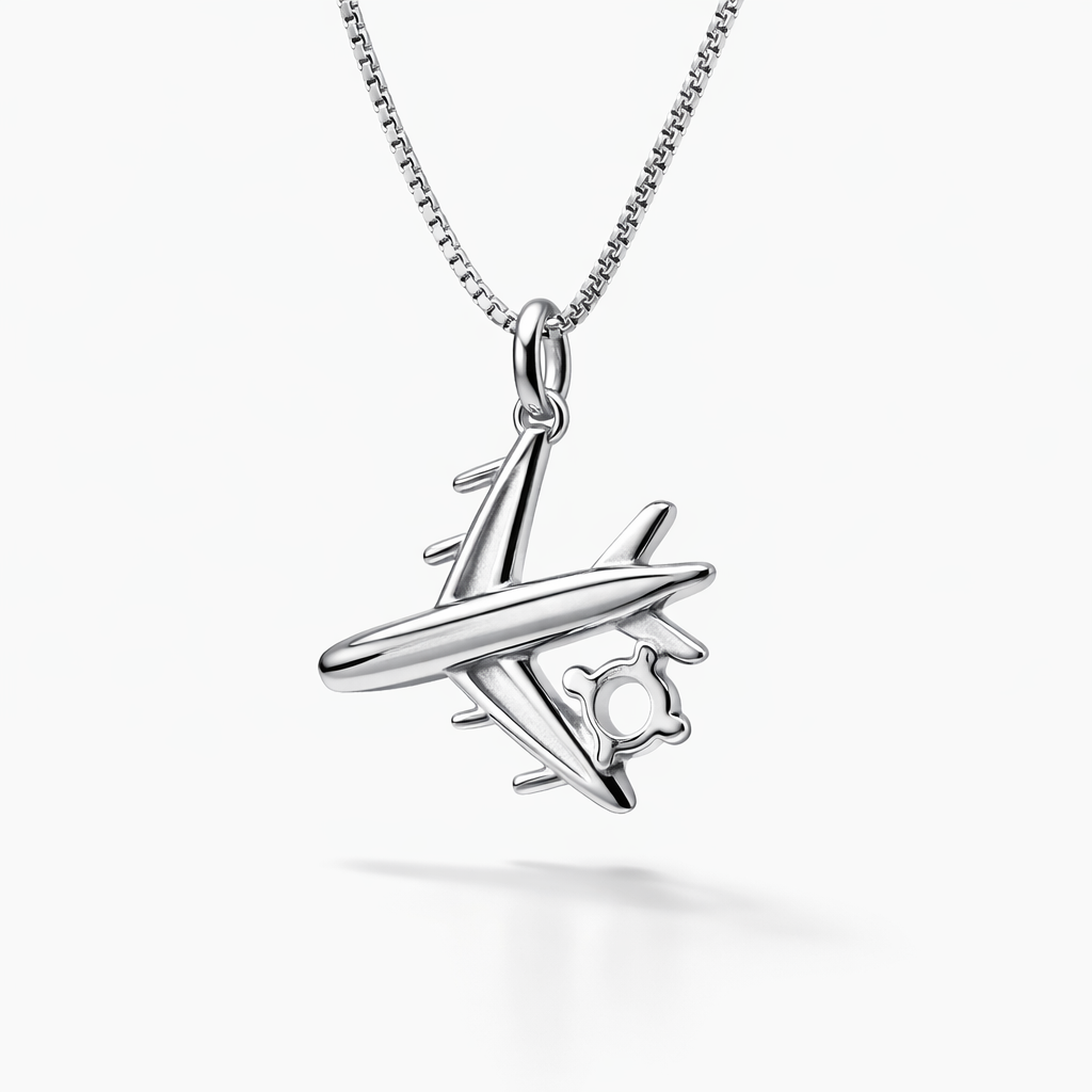 The Aviator Box Chain Necklace