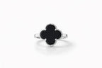 The Vega Midnight Clover Ring