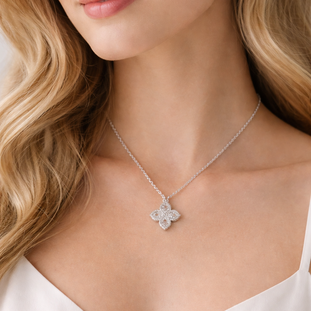 Silver Blossom Pendant