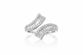 The Vega Baguette Ribbon Ring
