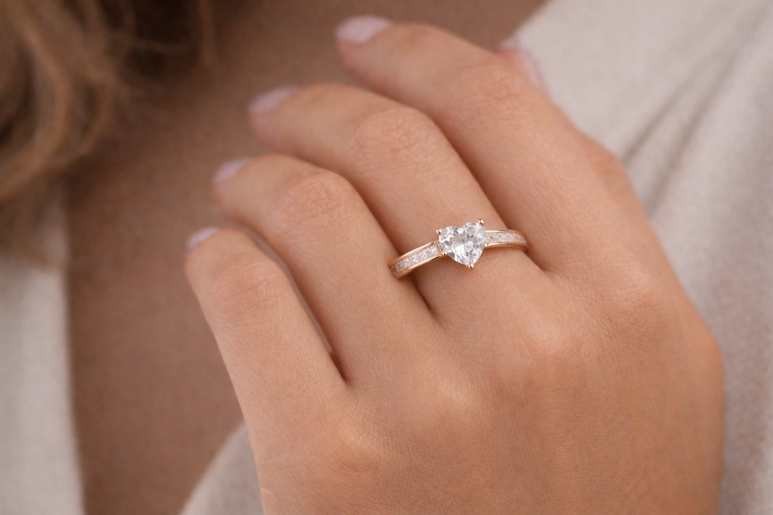 The Blush Love Promise Ring