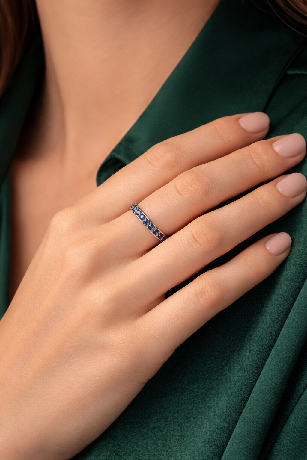 The Midnight Azure Eternity Band