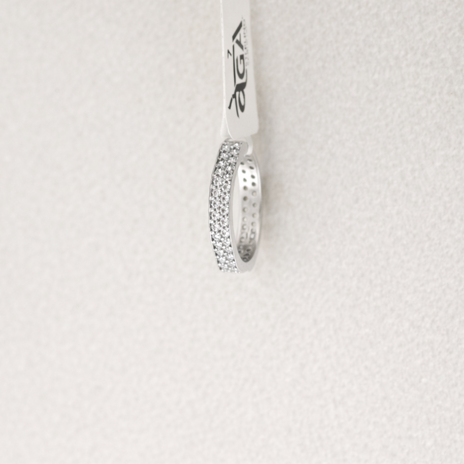 The Vega Sculptural Wave Bypass Ring