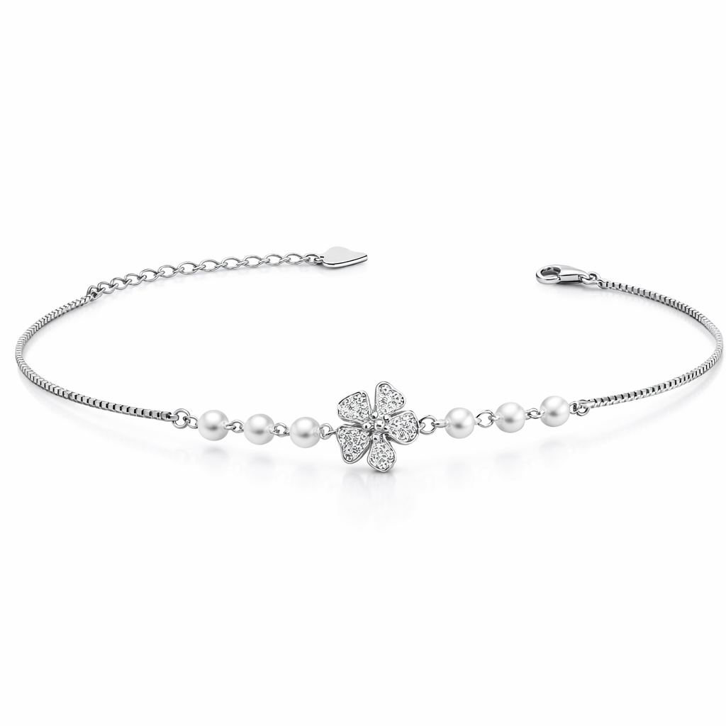 The Enchanted Blossom Pearl Bracelet