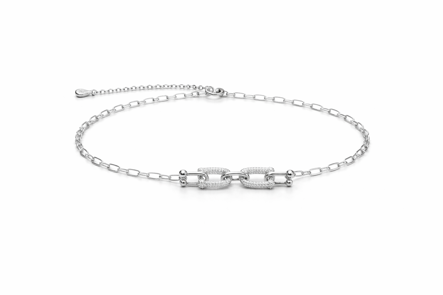 The Industrial Luxe Link Bracelet