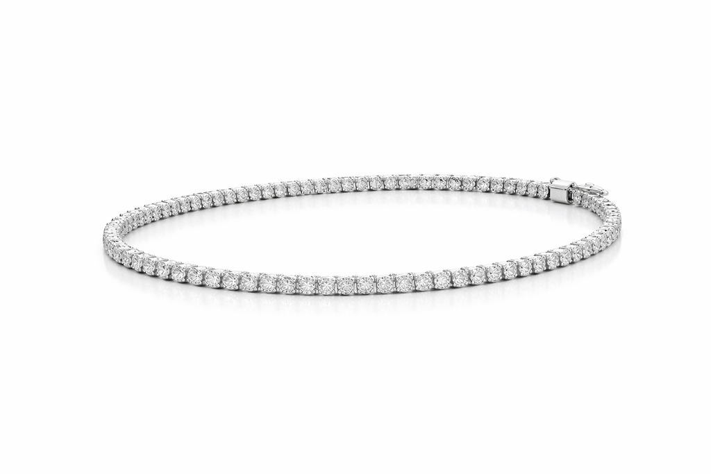 The Eternal Radiance Tennis Bracelet