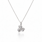 The Luminous Trefoil Blossom Necklace