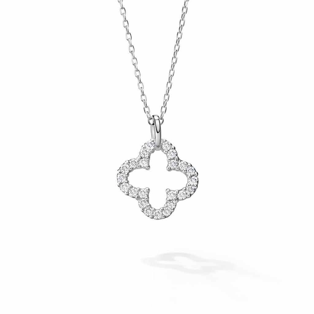 the Hollow Clover Necklace