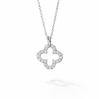 the Hollow Clover Necklace